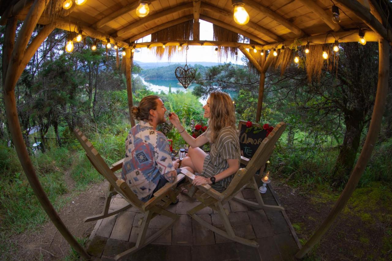 Levit Glamping - Hotel Guatape Penol (Adults Only) מראה חיצוני תמונה