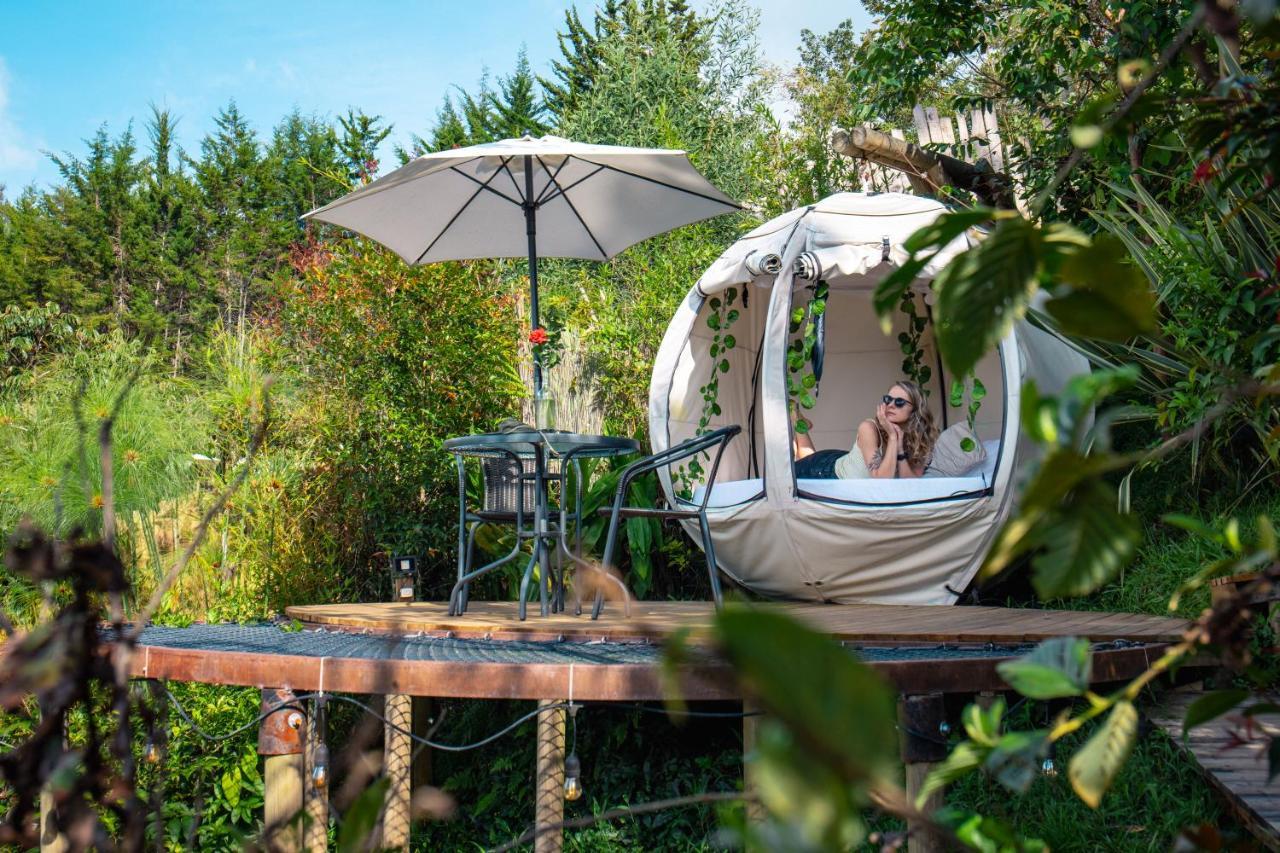Levit Glamping - Hotel Guatape Penol (Adults Only) מראה חיצוני תמונה