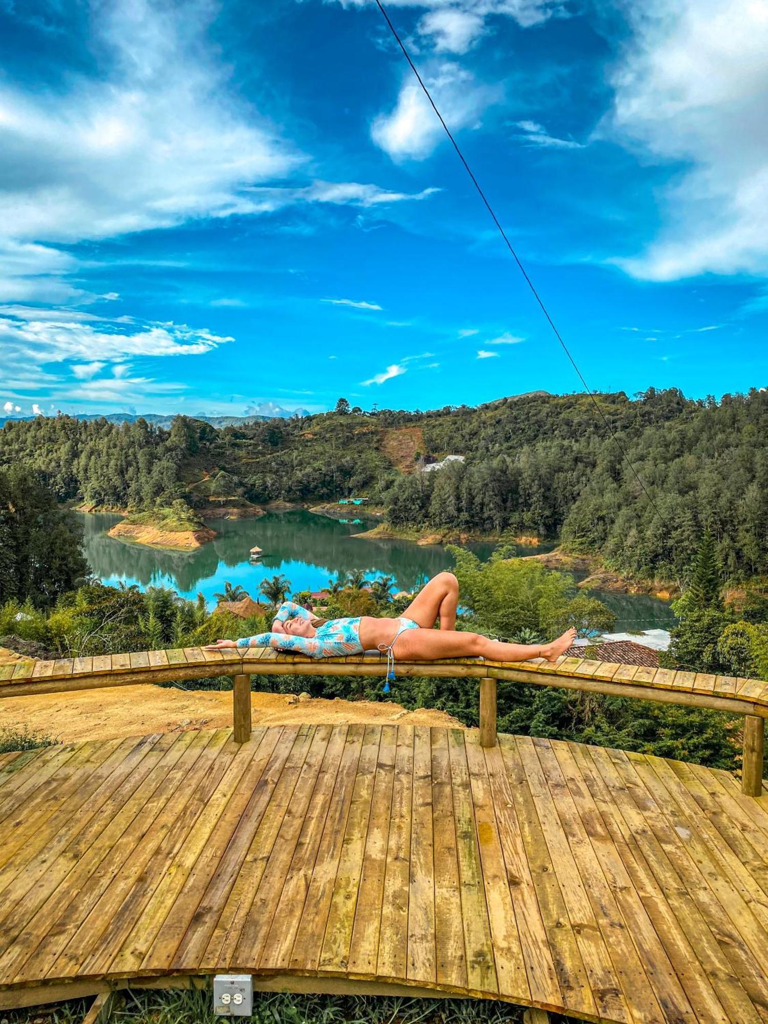 Levit Glamping - Hotel Guatape Penol (Adults Only) מראה חיצוני תמונה