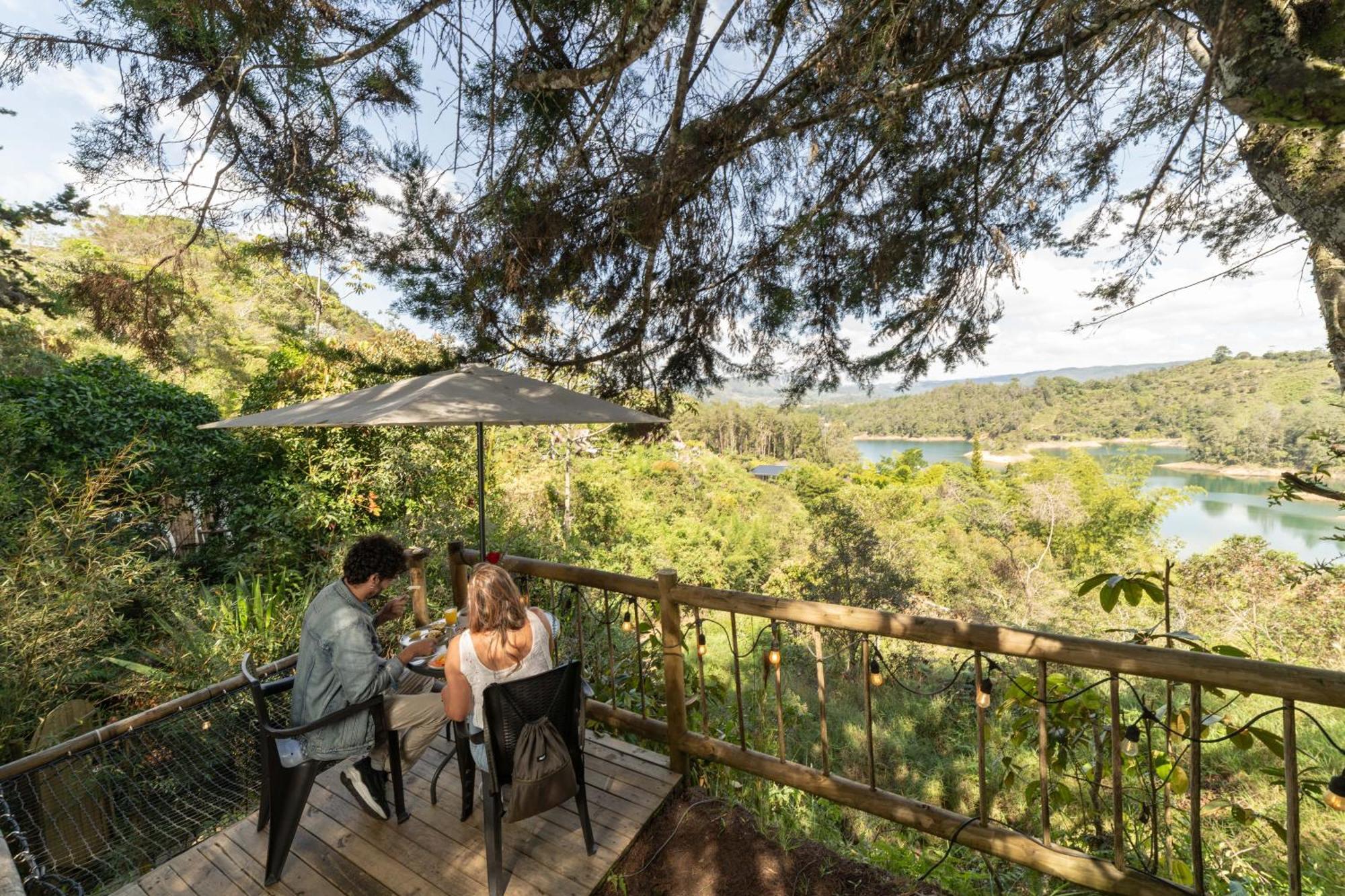 Levit Glamping - Hotel Guatape Penol (Adults Only) מראה חיצוני תמונה